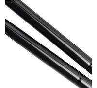 Qjahxkf Portón Trasero Puntales Gasolina para Mitsubishi para Eclipse 1995-1999 Hatchback Puerta Trasera Amortiguador Maletero Maletero Soporte Elevación Pistones amortiguadores(Pure Black)