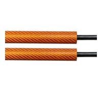Qjahxkf Portón Trasero Puntales Gasolina para Serie 1 para F20 2011-2019 Hatchback Auto Pop-Up Trunk Struts amortiguadores(Orange Carbon Fiber)