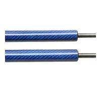 Qjahxkf Portón Trasero Puntales Gasolina para Serie 1 para F20 2011-2019 Hatchback Auto Pop-Up Trunk Struts amortiguadores(Blue Carbon Fiber)