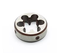 Qjaiune M22 x 1,5 - Troquel métrico de rosca derecha para rosca, rosca de 22 mm y paso de 1,5 mm, aleación de acero