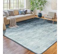 QJDTZMD Alfombra Sala Grande 160 x 280 cm Alfombras Dormitorio Suave Antideslizante Lavable a máquina Alfombra para Interiores Modern Abstract Blue Brown Beige Green