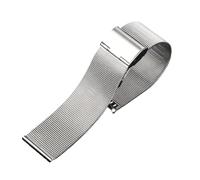 QJFORU Watch strap,watch straps for men,Watch Strap Mesh Replacement Bracelet 8mm 10mm 12mm 14mm 16mm 18mm 20mm 22mm 24mm Stainless Steel Watch Buckle Strap(Blue,24mm)