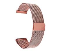 QJFORU Watch strap,watch straps for men,watch straps 14mm 16mm 18mm 20mm 22mm 24mm stainless steel loop watch band closure wrist strap metal replacement bracelet(Gold,22mm)