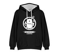 QJIRZB Arknights - Sudadera con capucha y estampado 3D de dibujos animados Blaze/Ptilopsis/Phantom/Maria Nearl, sudadera con capucha de manga larga (tipo 3, 4XL)