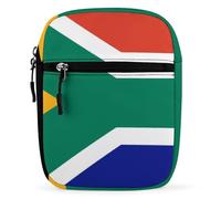 Qjjinxior Bolso bandolera Zombies Dead Men Walking Body at Night Bandolera multiusos pequeña para trabajo, negocios, viajes, Bandera de Sudáfrica, Talla única