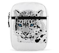 Qjjinxior Bolso bandolera Zombies Dead Men Walking Body at Night Bandolera multiusos pequeña para trabajo, negocios, viajes, leopardo de nieve, Talla única