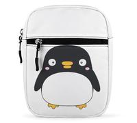 Qjjinxior Bolso de hombro, bolso cruzado con flores de amapola roja, bolso pequeño multiusos para el trabajo, negocios, viajes, Lindo pingüino., Talla única