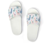 Qjjinxior Pantuflas antideslizantes, Zombies Dead Men Walking Body at Night Sliders para hombres y mujeres, toboganes de ducha, Blanco Estilo 1, 37 1/3 EU