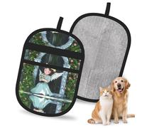 QJKFDHG Angelic Pureity - Guantes electrostáticos para depilación de mascotas, cepillo mágico reutilizable para pelo de perro y gato, removedor de pelo para sofá, alfombra, asiento de coche y ropa