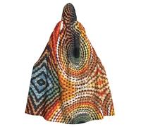 QJKFDHG Poncho personalizado único, sudadera con capucha pesada para mujeres y hombres, perfecto para Halloween, cosplay y fiestas, hipnosis Vortex