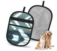 QJKFDHG The wind blows on the leaves - Guantes electrostáticos para depilación de mascotas, cepillo mágico reutilizable para pelo de perro y gato, removedor de pelo para sofá, alfombra, asiento de