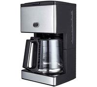 QJRGUY 15 Cup Electric Thermal Drip Instant Machine for Ground Coffee with Glass Carafe