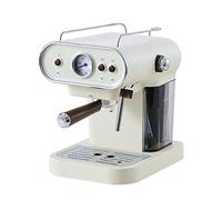 QJRGUY 15bar Italian Electric Coffee Machine Espresso Maker Retro Semi-Automatic Pump Type Cappuccino with Steam Milk Frother