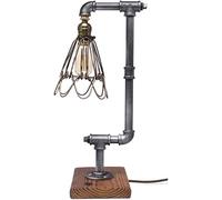QJRGUY Antique Iron Industrial V-intage Personalized Plumbing Coffee - Countertop Table Lamps,Chandeliers
