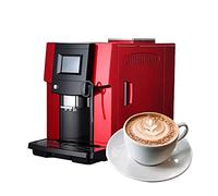 QJRGUY Automatic Center,200W Electric Espresso Machine, Machine,Milk Frother,Stainless Steel Brewer,Grind and Brew Coffee Maker,with 3.5inch Smart Touch Screen,30 s/Cup