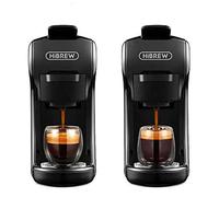 QJRGUY Capsule Espresso Manual Compressed Portable Coffee Machine Suitable for Family Outdoor Camping (Black) The New