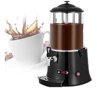 QJRGUY Commercial Maker Manufacturer Dispenser Hot Drink Warmer for Warming Chocolate Coffee Milk Tea Certified (10L)