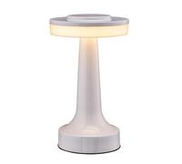 QJRGUY Compact Portable Table Lamp with Touch Sensor - Battery Life, Adjustable for Various Spaces (Gold)