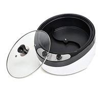 QJRGUY Electric Roaster Bean Roasting Machine Home Use with Temperature Adjustment, for Baking Coffee, Raw Beans, Tea, Grains and Sesame