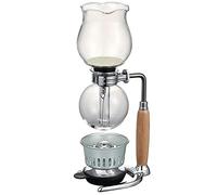 QJRGUY Filtered Petal Siphon Coffee Maker, Cold Brew with Alcohol Burner, Iced Olecranon Graduated Lower Pot Flowing