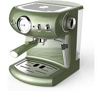 QJRGUY Fully Semi-Automatic Coffee Machine Retro Style Espresso Pump Household and Commercial Type Milk Foam Strong Steam Interesting