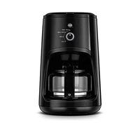 QJRGUY Home Small Grinding Drip Office Coffee Can Grind Beans Automatic Machine American Black