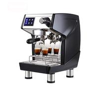 QJRGUY Machines Italian Double-Head Automatic Insulation Household and Commercial Semi-Automatic Pump Steam-Type Concentrated Flower Coffee Machine Milking