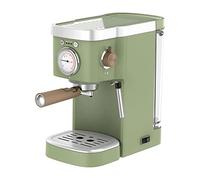 QJRGUY Machines Machine Milk Frother Retro Green Electric Maker Powder Capsule Espresso Making Coffee Drinks