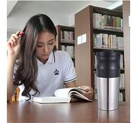 QJRGUY Maker Portable Household Small Electric USB Rechargeable Cup Pot 450ML Coffee Machine (Color : A)