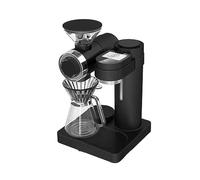 QJRGUY O2 Smart Pour-Over Coffee Machine Fast Heating Built-in Grinder 50 Step Grind Automatic Barista Mode Descaling Function