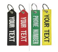 QJS PATCH Customzied Llavero,Llavero Personalizado,Llavero Accesorios para Motocicletas,Scooters,Coches y Regalos (Arrow Shape)