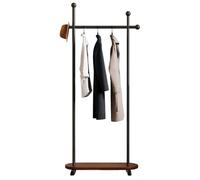 QJWMatic Perchero Moderno Independiente con Ruedas Giratorias De 360°, Organizador Elegante para Dormitorio Entrada Y Recibidor B,60CM