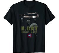 QJXXPVAX 6th Airborne Division D-Day Normandy WW2 Men T-Shirt Black L