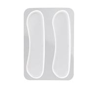 Qkbuza Almohadillas de talón para zapatos grandes | Insertos adhesivos para la parte posterior del talón | Cojín invisible para mujer, esposa, niña, hija