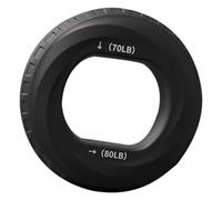 Qkbuza Anillo de entrenamiento de fuerza de agarre,Anillos fortalecedores de agarre manual - Anillos de entrenamiento de ejercitador de antebrazo de silicona - Entrenador de fuerza de agarre de doble