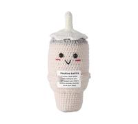 Qkbuza Botella de agua de ganchillo de punto positivo divertido,Juguetes de punto inspiradores de linda con tarjeta | Calcetines de para mujer, hombre, amigo, niña, hijo.