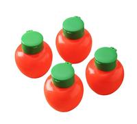 Qkbuza - Botellas de condimento dispensador de pimienta | 4 piezas de salero y pimentero manuales pequeños tarros de accesorios de cocina para casa restaurante camping