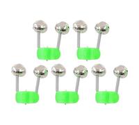 Qkbuza Campana Pesca 15 unidades Pesca Mordedura Indicador Campana Alarmas Tecla para Cañas de Pesca Pesca Pesca al aire libre Caña de Pescar Indicador de Tecla