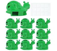 Qkbuza Clips para plantas | Clips de pared para trepar plantas, sin taladro, soporte de flores para tomates, pepinos, verduras, rosas