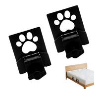 Qkbuza - Colchón antideslizamiento, estabilizador de colchón | Juego de 2 topes ajustables antideslizantes para apartamento hotel camping-Car dormitorio dormitorio sofá casa