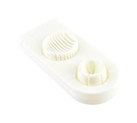 Qkbuza - Cortador de huevos duros, alambres inoxidables, accesorio de cocina para cortar huevos, comida blanda, 2 en 1 Gadget lavable para lavavajillas de tomate frutas y setas | Desayuno Ensalada
