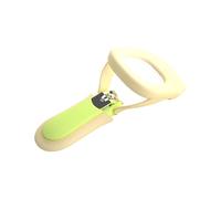 Qkbuza - Cortador de uñas para bebé, lima eléctrica con luz LED para uñas con aumento 25 x | Tijeras de uñas automáticas para el cuidado del hogar, viaje nocturno