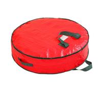 Qkbuza de almacenamiento | Almacenamiento de Navidad | Cremallera resistente con asa de transporte Embalaje impermeable para decoración navideña