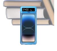 Qkbuza de bloqueo de tiempo, taquilla de teléfono celular con autocontrol, de bloqueo transparente para el hogar, escuela, viajes, trabajo, dormitorio, cocina, niños, adolescentes, adultos