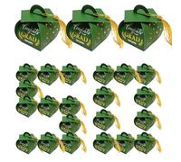 Qkbuza de Regalo Diploma | Juego de Cajas de Sombrero 2025 con Borlas para Graduados, Cajas de Dulces Decorativas para Fiestas Colegiales, Escuela Secundaria, Universidad y Kindergarten