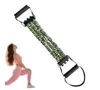 Qkbuza Elásticos de Ejercicio,Extensor De Resistencia De Látex Natural De 3 Agujeros - Pecho Expander Ajustable Con Mango Culturismo Accesorios Gimnasio Casa Músculo