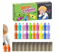 Qkbuza Juego De Emparejar Colores | Juego Sensorial De Emparejamiento De Colores para Mesa - Juguete Interactivo para Desarrollo del Pensamiento Logico para Preescolares Escuelas Y Viajes