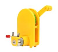 Qkbuza Juguete de Construcción con Generador de Manivela, Kit de Experiencia Científica Energética - Proyecto Creativo Científico para Actividad Manual Interactiva