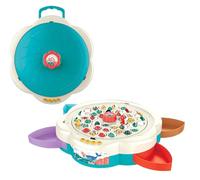 Qkbuza Juguete de para niños ABS Juego de magnético con Peces y para niños Comunicación Entre Padres e Hijos Entrenamiento de Intereses Juguetes de Habilidades motoras de Peces Juego de