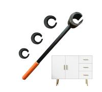 Qkbuza Llave de bisagra - Utensilios de reparación ergonómicos y precisos | Llave de ajuste de bisagra, para hueco, hogar, salón, lugar de trabajo, residencia universitaria, apartamento, armario,